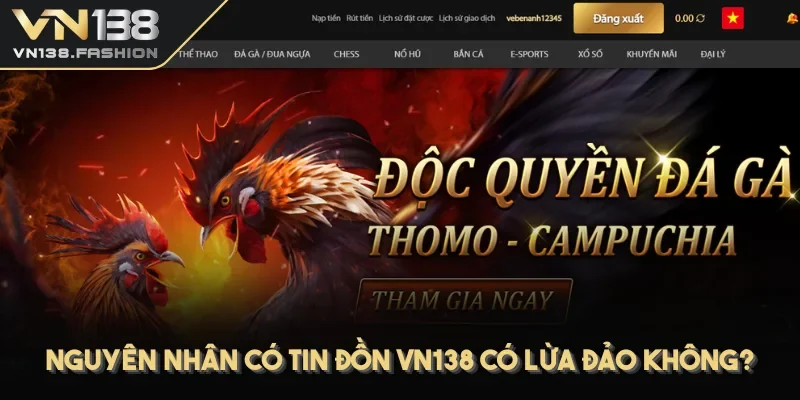 Nguyên nhân có tin đồn VN138 có lừa đảo không?